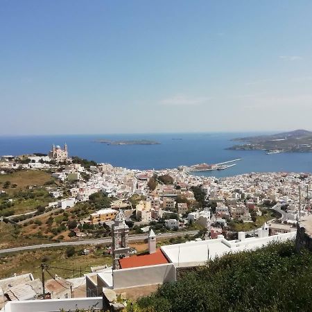 Angelica Apartment Ano Syros Bagian luar foto